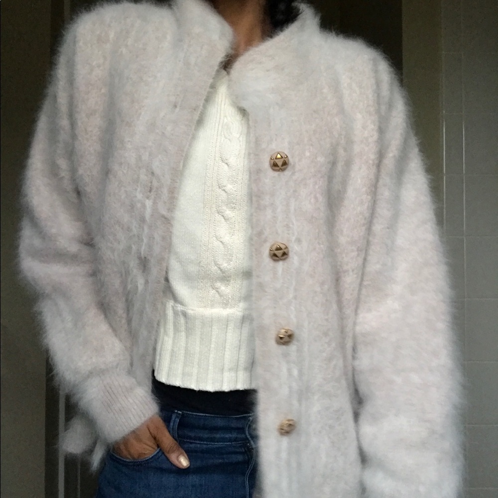 Venesha Angora vintage jacket